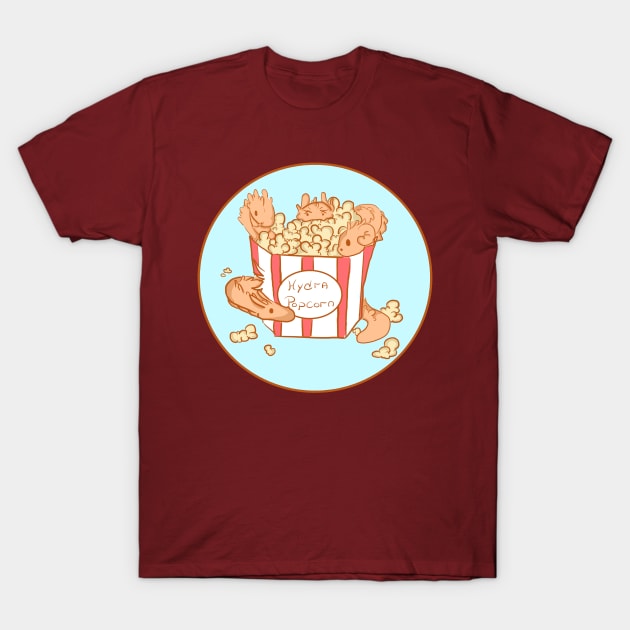 Hydra Popcorn T-Shirt by Make_them_rawr
